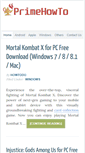 Mobile Screenshot of primehowto.com